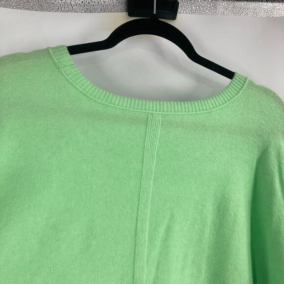 Free People Luna Pullover Sweater in Kiwi Green XL NEW - Picture 12 of 16